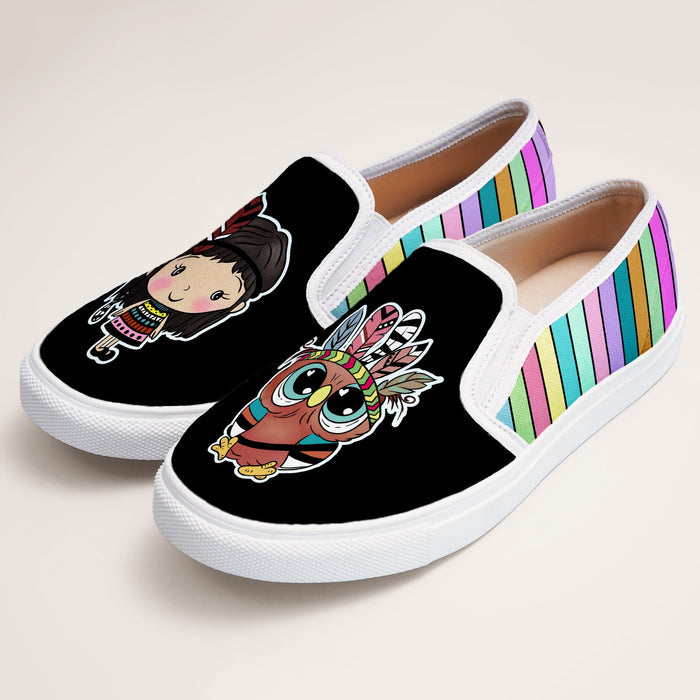 Owlsome Slipon - The Quirky Naari