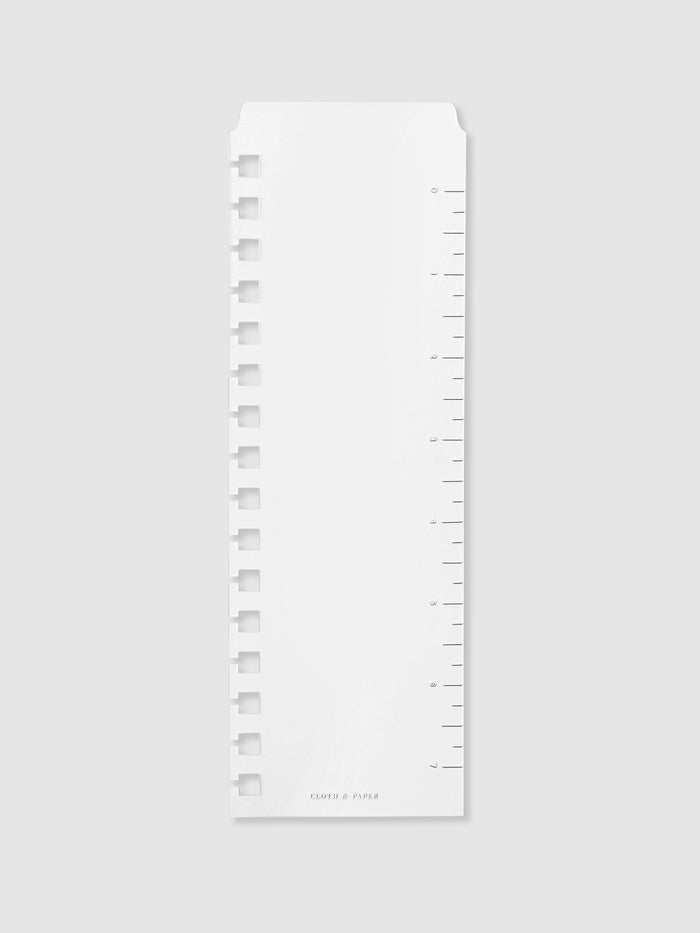 Page marker displayed on a neutral background. Size shown is A5 Spiral.