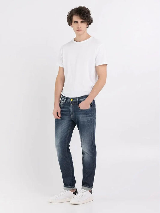PÁNSKÉ REPLAY SLIM FIT DŽÍNY ANBASS