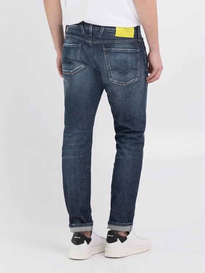 PÁNSKÉ REPLAY SLIM FIT DŽÍNY ANBASS