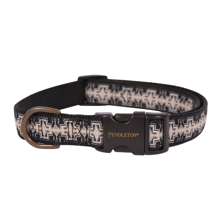 PENDLETON-DOG-COLLAR-LEASH-HARDING-BROWN