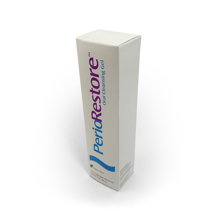 Perio Restore Gel 3 Ounce Tube; 1.7% Hydrogen Peroxide Oral Cleansing Treatment Gel. Mint Flavor
