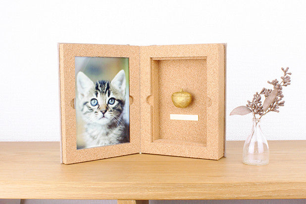 Pet Urn in BOOK shape Hand-made Personalized Order