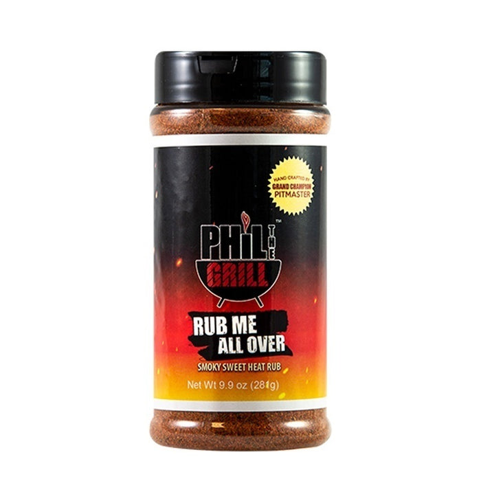 Phil The Grill 'Rub Me All Over' Rub - 281g (9.9oz) - CLEARANCE