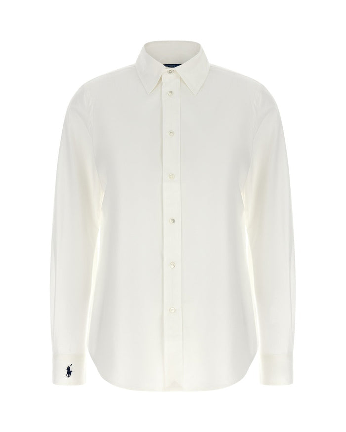 Polo Ralph Lauren White Cotton Blouse