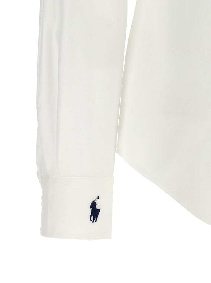 Polo Ralph Lauren White Cotton Blouse