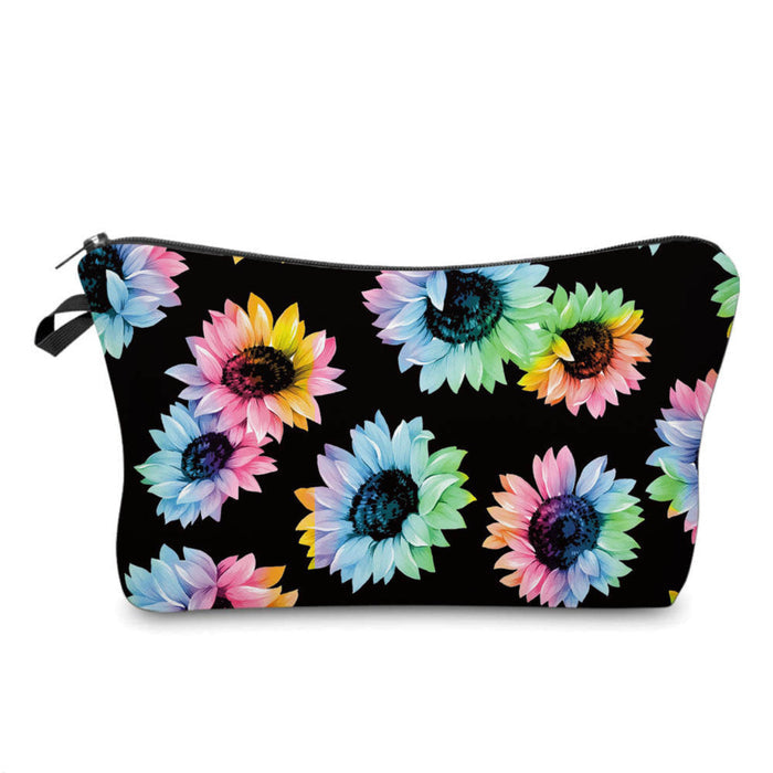 Pouch - Floral, Sunflower Rainbow