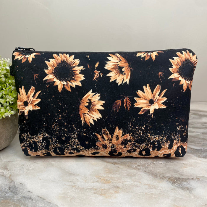 Pouch - Sunflower Black Bronze Glitter