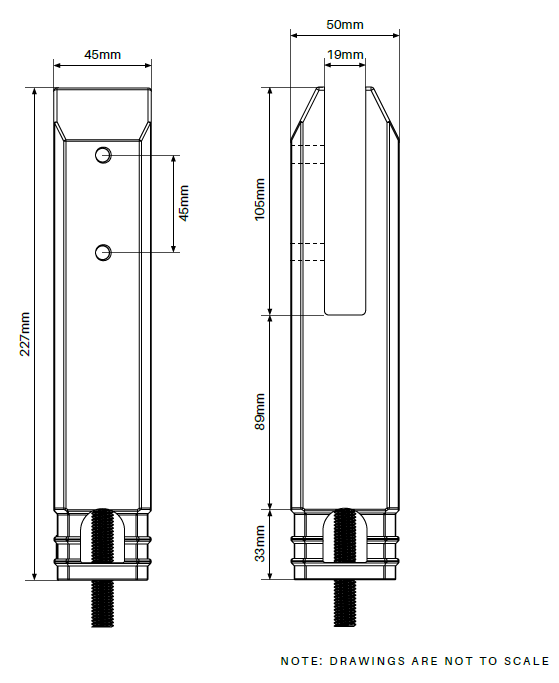 Powder Coated Pool Fence Spigots, Choose colour, Dulux Range - Image 5