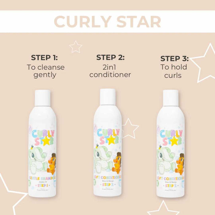 Pretty Curly Girl Curly Star Liquid Gel 250ml - Fragrance Free