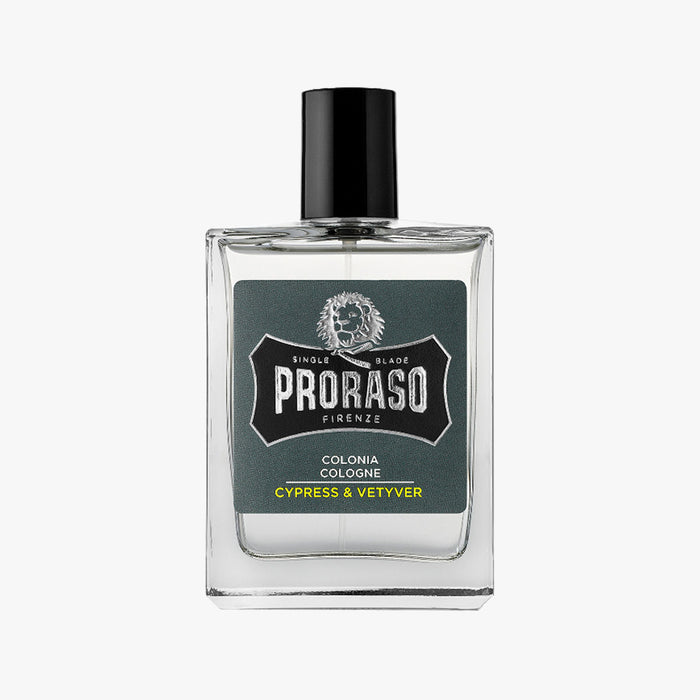 PRORASO EAU DE COLOGNE CYPRESS & VETYVER 100ML (3.4floz)