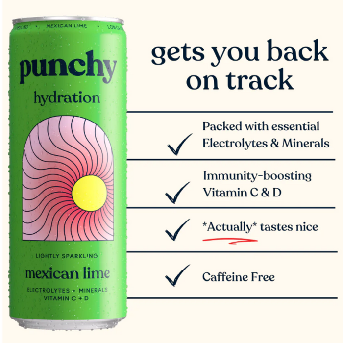 Punchy Mexican Lime Hydration 330ml