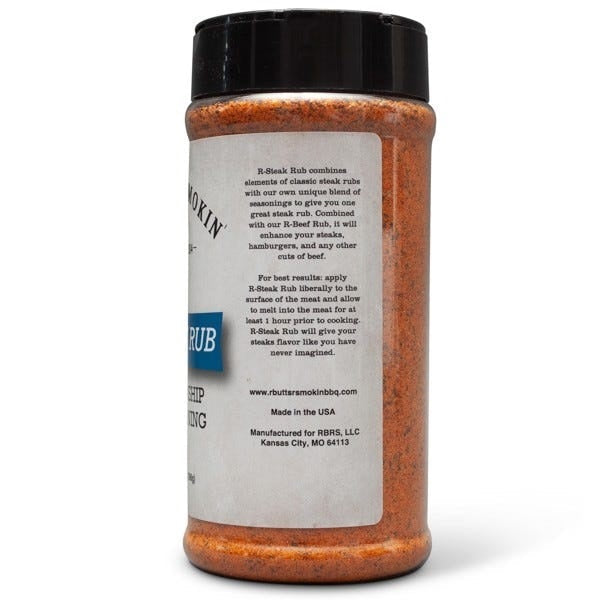 R-Butts-R-Smokin' R-Steak Rub - 396g (14oz) - CLEARANCE