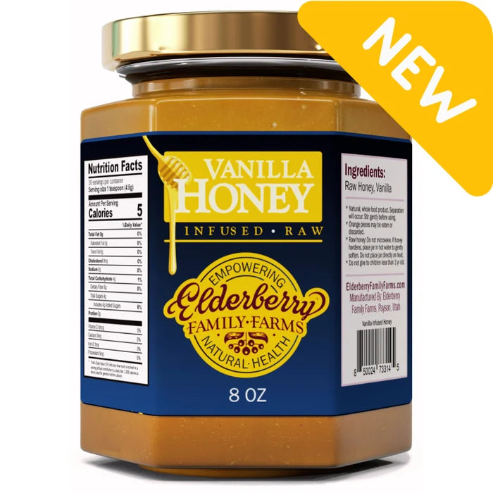 Raw Infused Honey