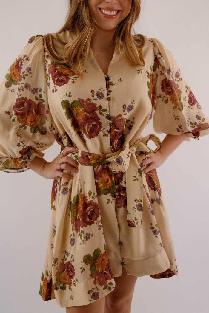 Recalling Old Memories Mini Dress