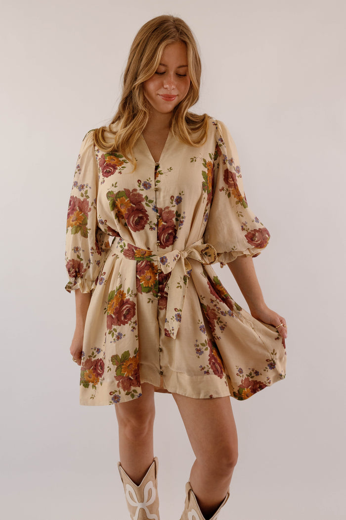 Recalling Old Memories Mini Dress