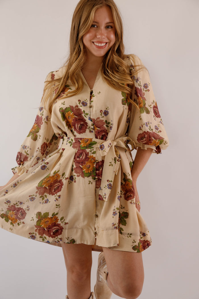 Recalling Old Memories Mini Dress