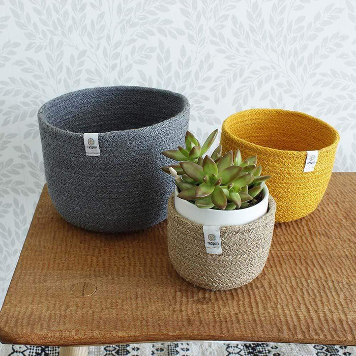 Respiin Tall Jute Basket Set - Beach &Keep