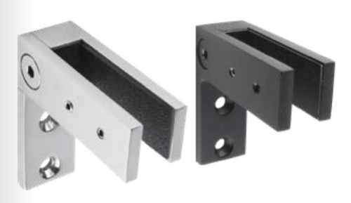 Rigi Clamp, Glass Pool Fence Glass to Wall Clamp - Connector Bracket SS316 Pool Fencing CLAMP, 12mm glass - Image 1