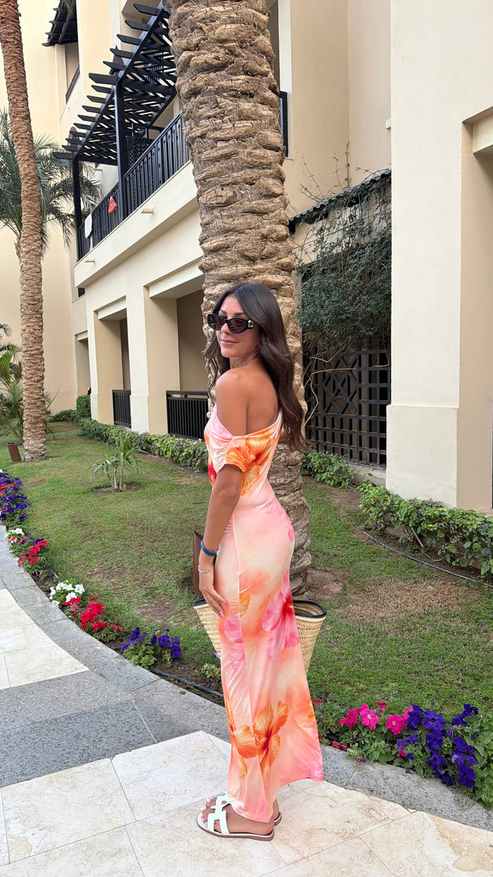 Robe longue fleurs DS.Sélection