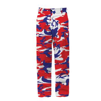 Red / White / Blue Camo / XS