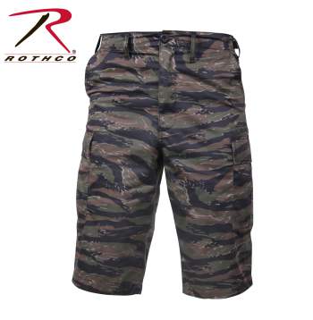 Rothco Long Length Camo BDU Shorts