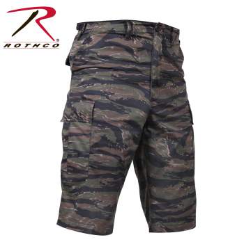 Rothco Long Length Camo BDU Shorts