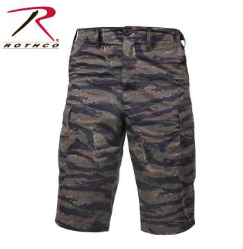 Rothco Long Length Camo BDU Shorts