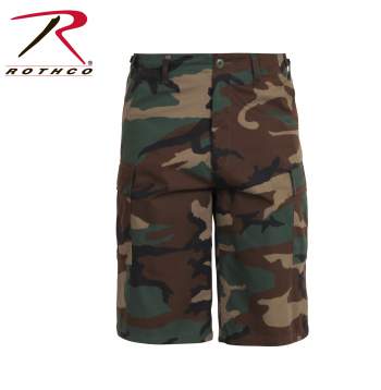 Rothco Long Length Camo BDU Shorts