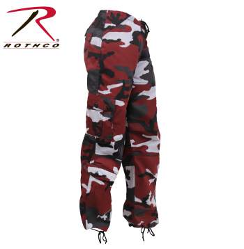 Rothco Womens Paratrooper Colored Camo Fatigues