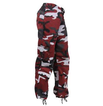 Rothco Womens Paratrooper Colored Camo Fatigues