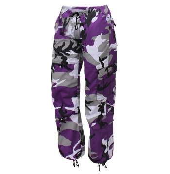 Rothco Womens Paratrooper Colored Camo Fatigues