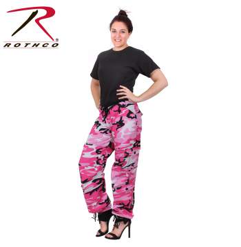 Rothco Womens Paratrooper Colored Camo Fatigues