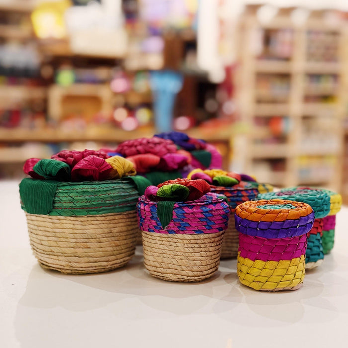Round Woven Baskets