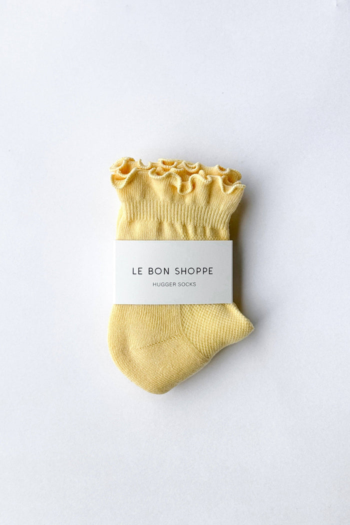 Ruffled Hugger Crew Socks | Le Bon Shoppe