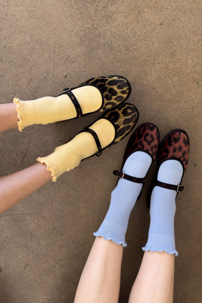 Ruffled Hugger Crew Socks | Le Bon Shoppe