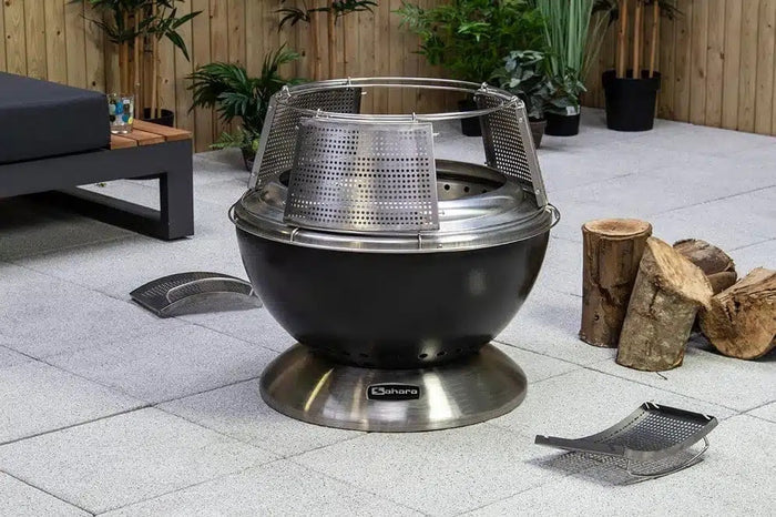 Sahara Smokeless Fire Pit Grill System