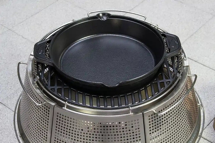 Sahara Smokeless Fire Pit Grill System