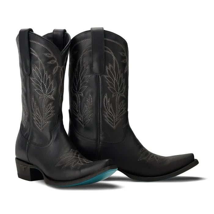 Sandaga Jet Black Cowboy Boots
