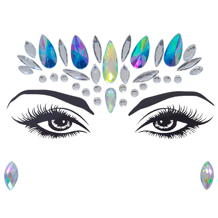 Sapphire Empress Face Gems