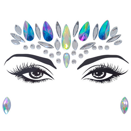 Sapphire Empress Face Gems