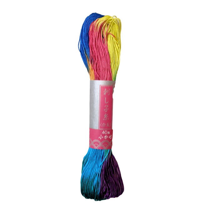 Sashiko Thread Skein Thick Multi-Color | Daruma