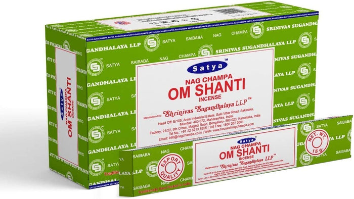 Earthstore® Satya Incense 15gm- Om Shanti