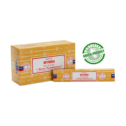 Earthstore® Satya Incense 15gm-Fragrant Myrrh