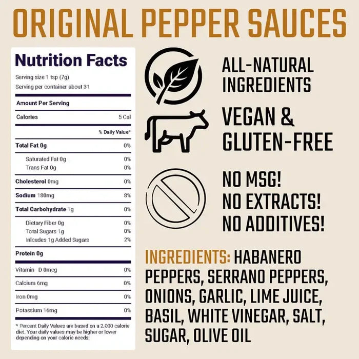 Sauce Daddy Original Pepper Sauce