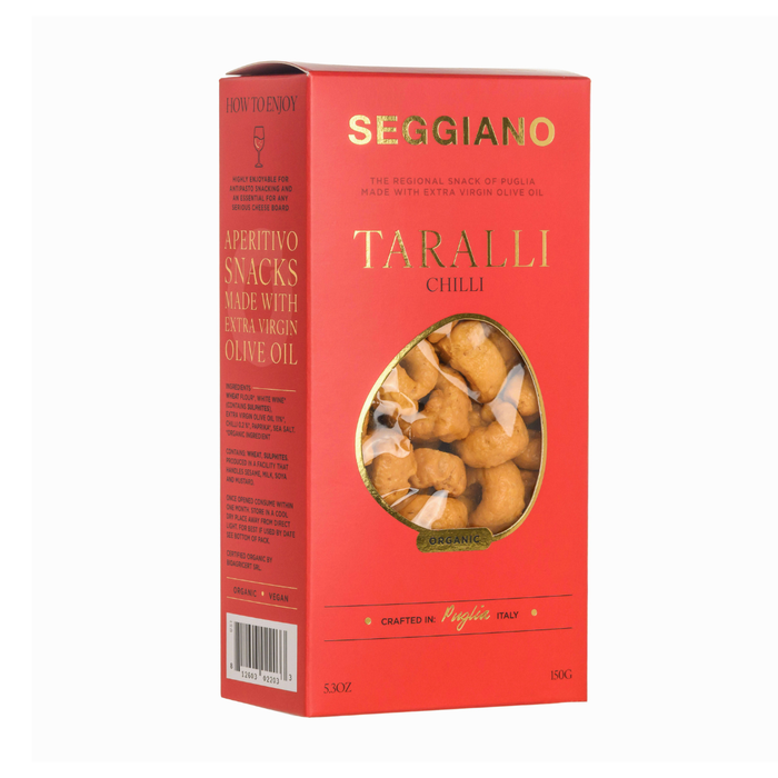 Seggiano Organic Chilli Taralli 150g