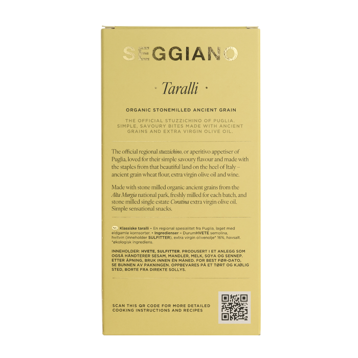 Seggiano Organic Taralli 150g