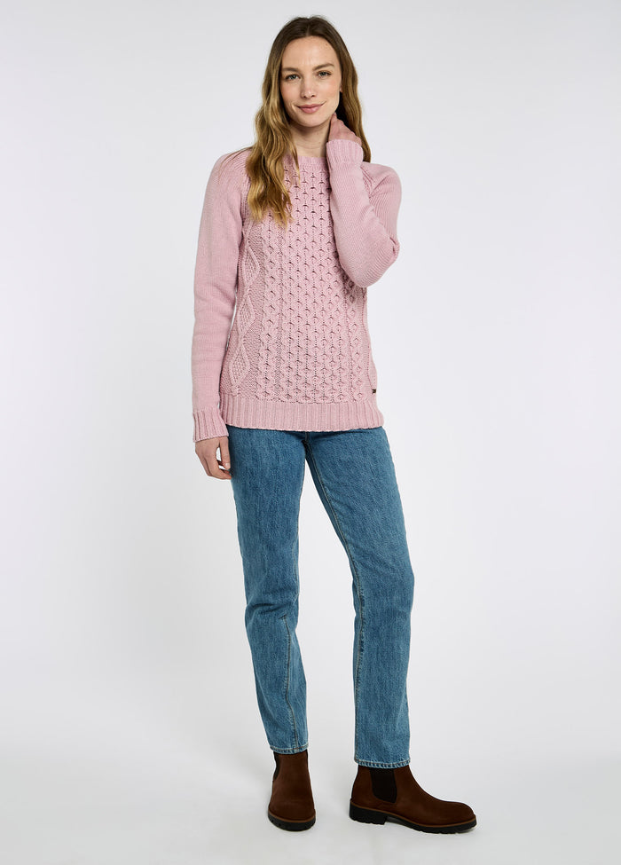 Shanley Women's Merino Sweater - Dusky Rose