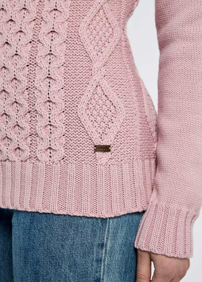 Shanley Women's Merino Sweater - Dusky Rose