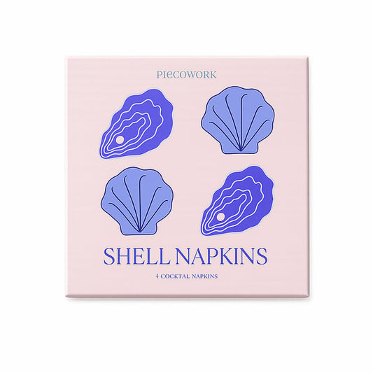 Shell Cocktail Napkins - Set Of 4